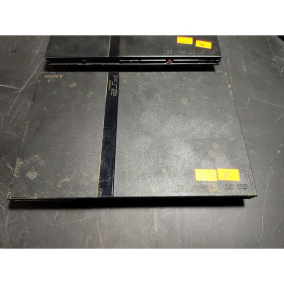 Lot of 2 Broken Slim Playstation 2 Sytems Good For Parts - Picture 4 of 10